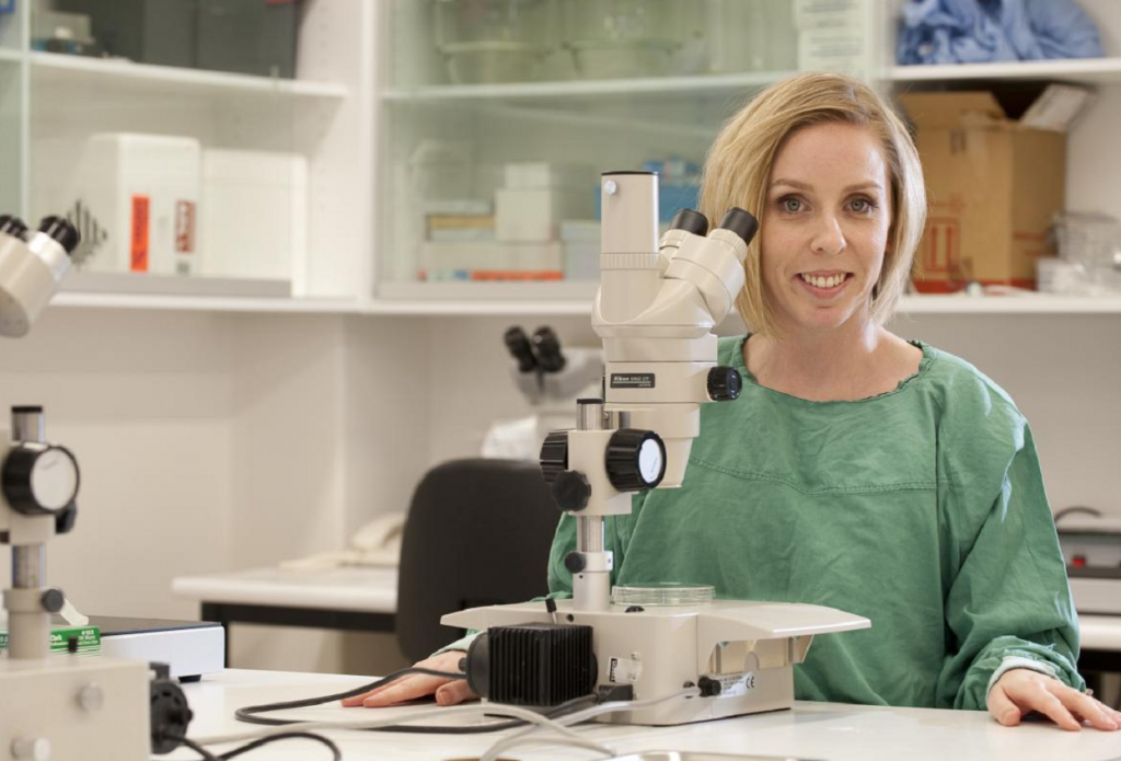 Dr Kylie Dunning has won the 2020 SA Young Tall Poppy Science Award